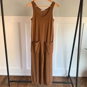 Everlane cashmere jumpsuit with pockets size XS